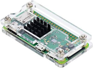 Aismartlink Raspberry Pi Zero Case, Gehäuse für Raspberry Pi Zero 2 w, mit Kühlkörper, HDMI-Adapter, OTG-Kabel, Header, Schrauben dreher - Product Image 3