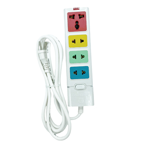 <strong>Extension</strong> <strong>Socket</strong> High Quality <strong>Extension</strong> <strong>Socket</strong> 1 Universal and 3 Two-pins <strong>Socket</strong> with Wire 2.5m-4.5m-9m and Light Switch - Product Image 3