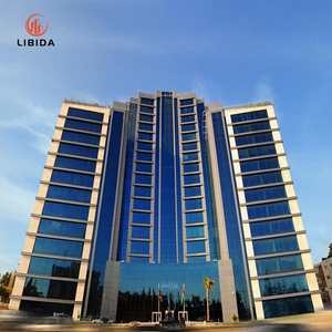 Glass Curtain Wall Customized Commercial Unitized Skyscraper Aluminum Windows System Glass <strong>Facade</strong> - Product Image 3