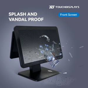 批发高品质15.6英寸一体机<span class=keywords><strong>pos</strong></span>双屏零售<span class=keywords><strong>pos</strong></span>终端设备桌面智能计费系统