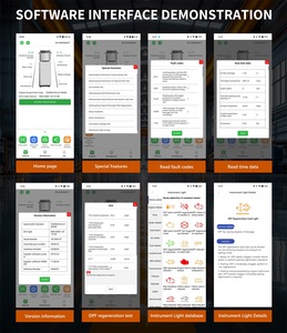 2024 Heavy Duty Truck ECU Programmier scanner Für X LKW X003 Fehler code Lese unterstützung VOL-VO SCA-NIA Truck Diagnostic Tool