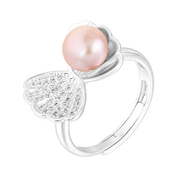 Pearl ring (purple)