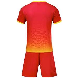来样定做廉价空白时尚足球服超质量100% 聚酯纽扣定制足球服定制颜色