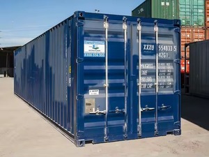 מיכל משלוח עמיד 10ft פלדה ומכל למכירה ארוגה מאובטחת בית חנות פתרונות אחסון מהיר משלוח מהיר
