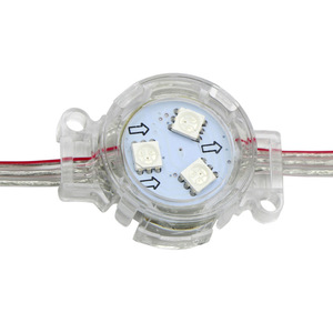 Small 30mm <strong>3</strong> SMD <strong>5050</strong> RGBW Smart Remote Color Changeable Addressable <strong>Led</strong> Point Lights Exterior Full Color Light Source - Product Image 1