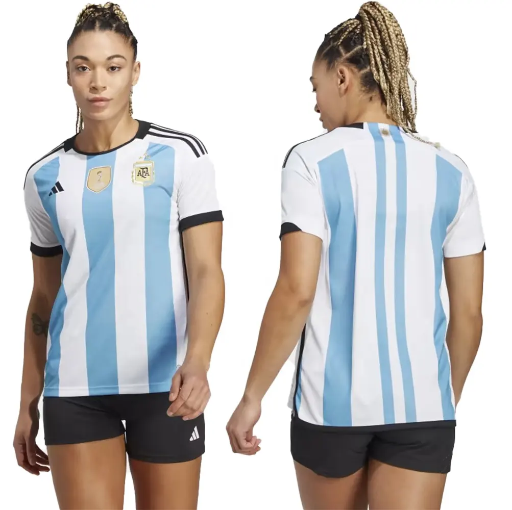 Uniforme de mujer transpirable de secado rápido de fútbol de club de equipo de alta calidad, uniforme de fútbol cómodo de ropa deportiva