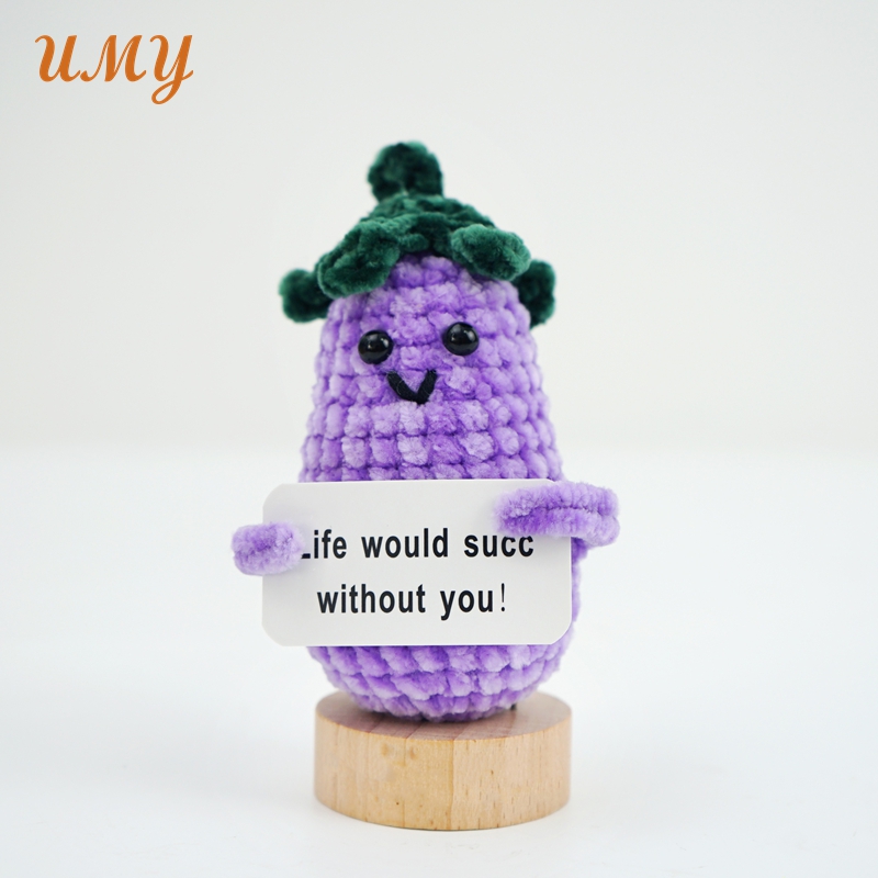 eggplant without wood base