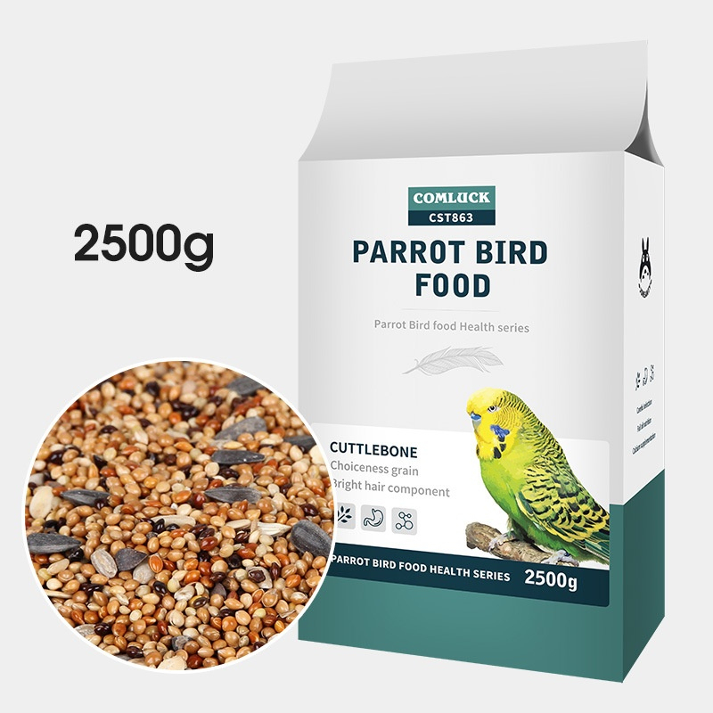 Cibo per uccelli pappagallo piccolo 2500g