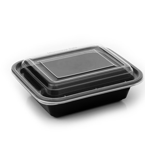 Amazing Top Deals on pp Plastic Takeout Food Container 12oz 355ml Disposable Microwavable clear Available in Customized Packing - Product Image 1