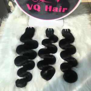 Toptan İŞLENMEMİŞ SAÇ bakire Vietnam insan saçı uzantıları vücut dalga demetleri ile dantel Frontal kapatma siyah kadınlar için W oluşturmak - Product Image 5