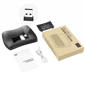 <strong>Mini</strong> Wireless <strong>Keyboard</strong> D 8 <strong>Mini</strong> <strong>Keyboard</strong> with <strong>Touchpad</strong> Colorful Backlit Small Wireless <strong>Mini</strong> Handheld Remote <strong>Keyboard</strong> - Product Image 2