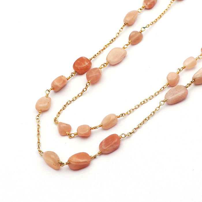Peach Moonstone