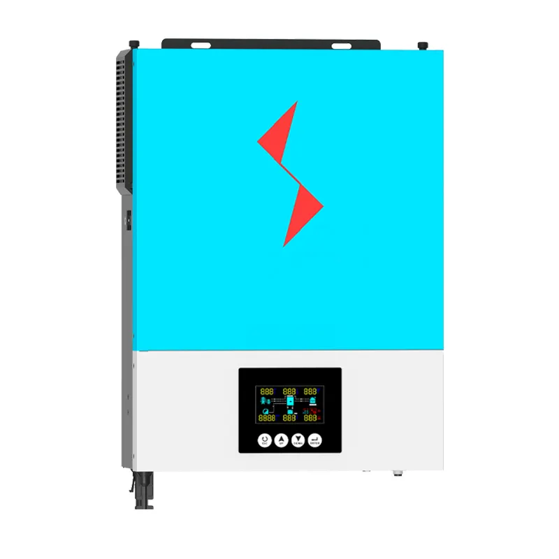 Inversor solar 3.6kw 4.2kw 6.2kw híbrido monofásico grid tied off grid para sistema de energia solar