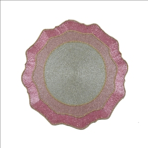 厂家直销优质圆形工匠设计手工100% 餐桌餐垫 - Product Image 2