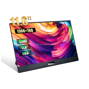 FORGOS Monitor de computadora LCD 13,3 pulgadas Pantalla capacitiva portátil Monitor de juegos 1080 60Hz con batería incorporada USB tipo C - Product Image 2