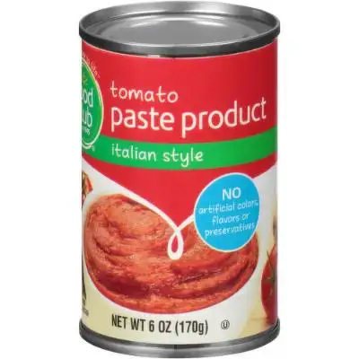 Hot Sale Italy Brand Health Food Intense Flavor Fresh Double Concentrated Tomato Paste Canned For Vegetarians.
