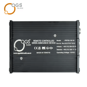 FBT-05 100 W <strong>Wireless</strong> Remote Controlled Emergency Announcement Device <strong>Security</strong> Siren &amp; <strong>Intercom</strong> <strong>System</strong> for Vehicles Firefighters - Product Image 2