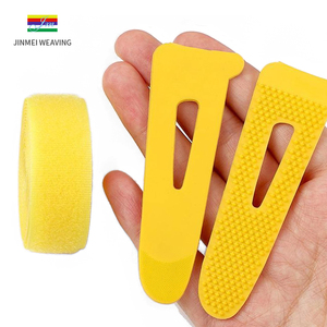 Customized Colorful <strong>Velcro</strong> Cuffs for Garments Injection Hook and Loop Velcroes Cuff TPU Velcroes