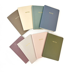 Lifestyle edizione liscia datata oggetto pianificatore settimanale stampa personalizzata Mini graziosi quaderni a linea orizzontale diario - Product Image 1