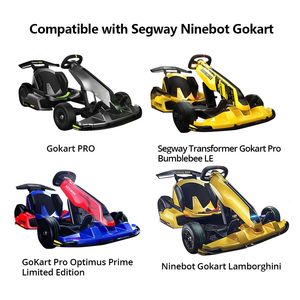 Gelişmiş güvenlik özellikleri ile Ninebots Gokart Pro ve Gokart Pro 2 elektrikli Go Kart yüksek hızlı yarış ve etkileyici oyun Combo - Product Image 5