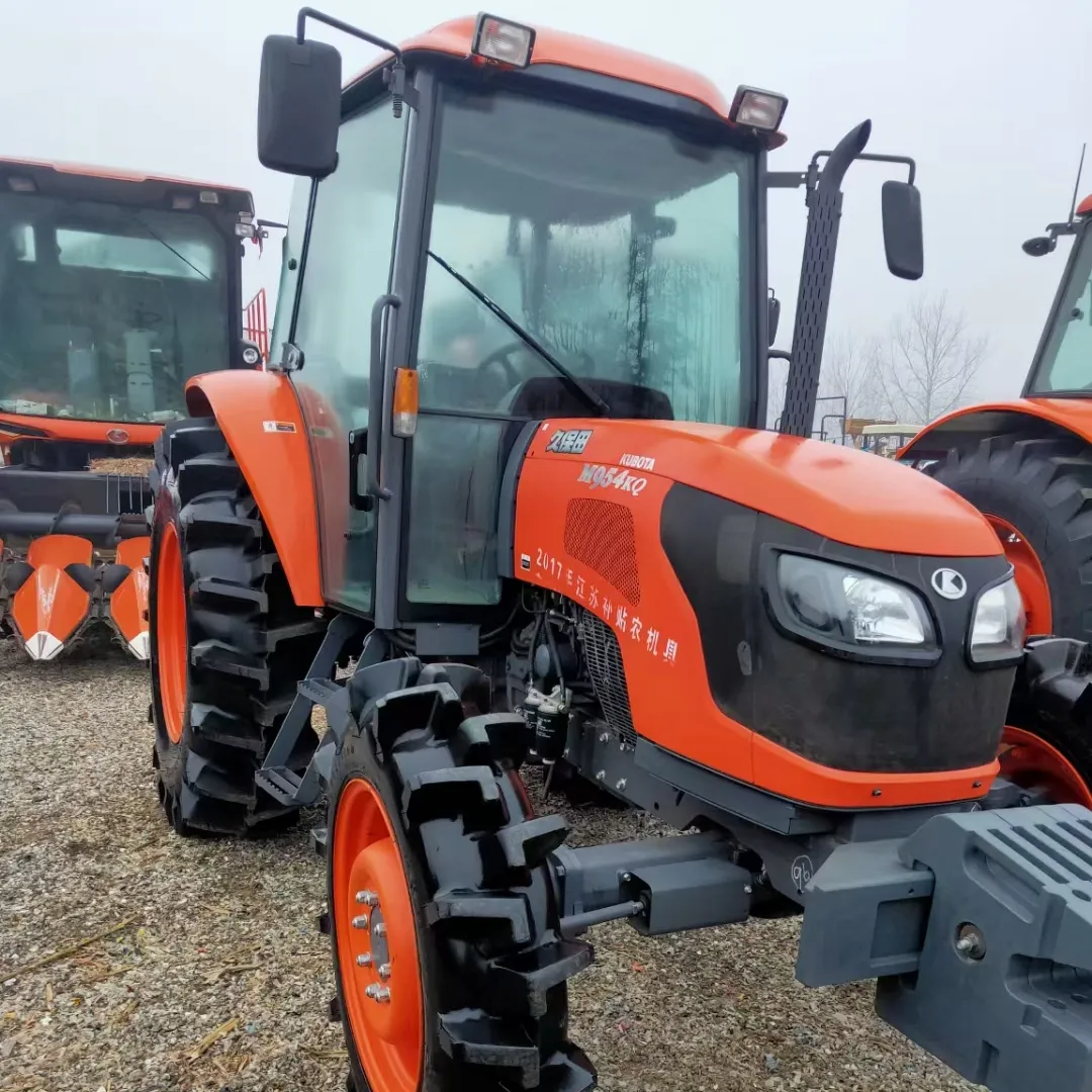 2024 kullanılan Mini kuku4wd 4x4 Used 50hp 25hp 120hp mini çiftlik traktörü s kuboota tarım tarım tarım makineleri çiftlik traktörü