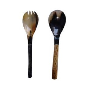 Animale corno cucchiaio forchetta stoviglie posate cucchiaio modello Standard cucchiai per uso cucina e ristorante dell'hotel con il miglior prezzo