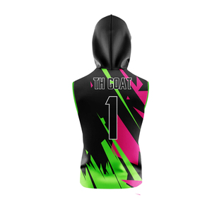 7v7ユニフォームセット新デザイン速乾性卸売ベスト格安価格アメリカンフットボール7オン7フラッグサッカーユニフォームカスタマイズ - Product Image 3