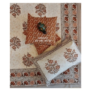 Amara & masakali 93x108 2 כרית בלוק יד מכסה אמברs037 קולקצית קולקצית פרימיום האחרונה גביית מילוי קווין גודל מלכת מצעים מלון