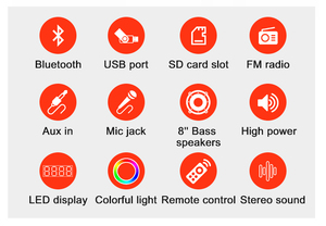 <strong>5</strong>.1ch Multimedia Active Speaker Powerful Out Power and RCA Output Jack Bluetooth Home Theater Speaker - Product Image 3