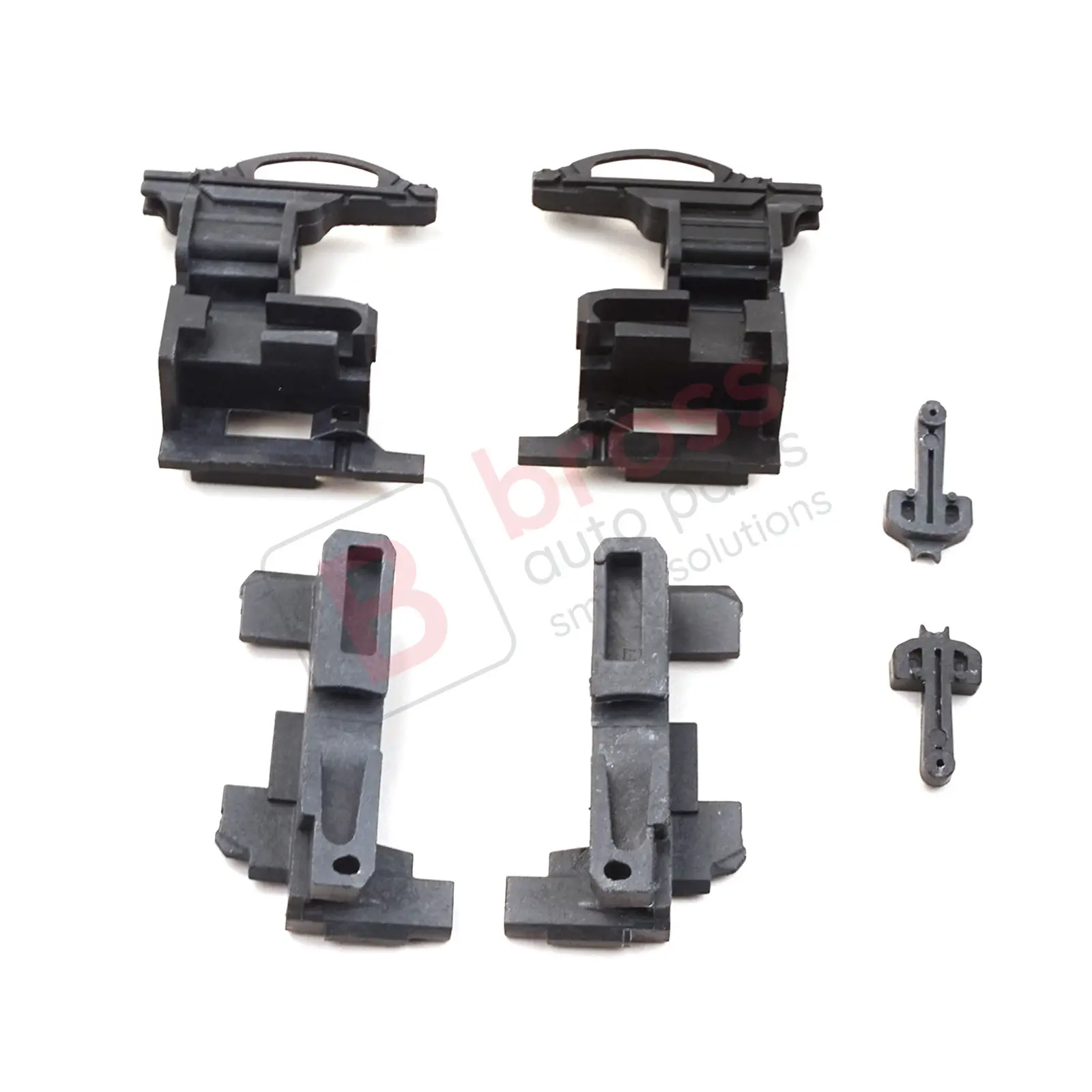 BSR554 Set di clip In plastica per la riparazione della guida del tetto apribile per Mercedes classe A B W169 W245 1697800244 Bross ricambi Auto Made In Turkey