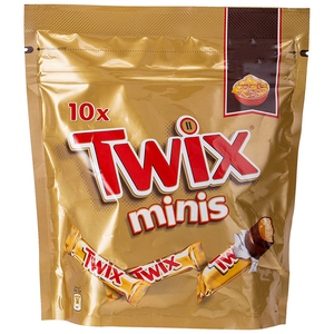 批发Twix迷你原装巧克力棒固体复合散装冰淇淋糖果
