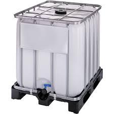 Yüksek kaliteli 1000 litre IBC su tankı kare plastik tasarım gıda sınıfı özelliği