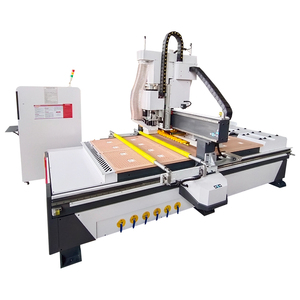 Fabbricazione 1325 atc router cnc cnc nidificazione macchina di taglio del legno con carico e scarico per mobili in legno router cnc - Product Image 6