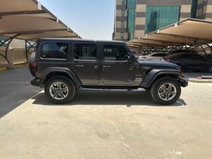 JE <span class=keywords><strong>EP</strong></span> Wrangler 2019 V6 kullanılan koyu deri iç Turbo motor sürücü ACC Cruise Control