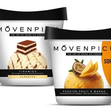 Movenpick-Helado de Chocolate suizo, postres de fábrica, servicio suave, Nestlé, MOVENPICK, 900ml