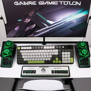OEM 98-Key RGB Silent Gamer Mechanical Keyboard ABS <strong>Computer</strong> Desktop Gaming with RGB Light <strong>Control</strong> for Laptop <strong>Use</strong> - Product Image 3
