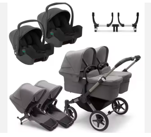 Luxe Opvouwbare Kinderwagen 3 In 1 Drager Met Wieg Wieg/Kinderwagen Buggy Ezel 3 Dubbele Wieg En Kinderwagen - Product Image 1