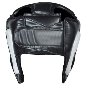 Boks MMA eğitim kickboks için yüz için özelleştirilmiş inek derisi deri koruyucu başlık - Product Image 3