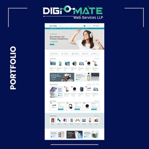 Complete digital solution with expert <strong>website</strong> <strong>designing</strong> for electronic shops