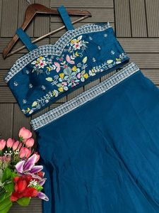<strong>New</strong> Party Wear Look Jacket Blouse And <strong>Lehenga</strong> for Adults Bollywood Party and Indian Pakistani Wedding for Adults