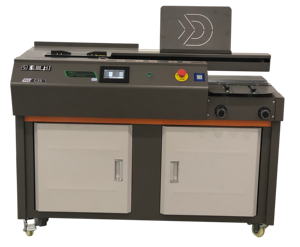 C20 automatische Klebe-Bindemaschine A4-Größe Buchproduktion mit Seitenklebstoff perfekte Bandmaschine - Product Image 1