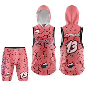 Trending Custom Training Flag 7 on 7 Sublimated Compression Set Jerseys 7v7 Football Uniform SFU-0111 - Product Image 1