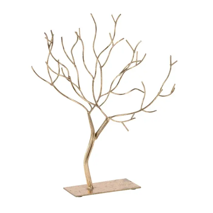 गर्म बिक्री धातु सोना पेड़ सूखा पेड़ कृत्रिम टेबलटॉप