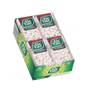 费雷罗tic tac新鲜薄荷-薄荷糖衣糖衣49克-Tic Tac经典新鲜薄荷糖果