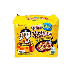 サムヤン | ブルダックラーメンホットチキンハバネロライム | 8x5x135g。