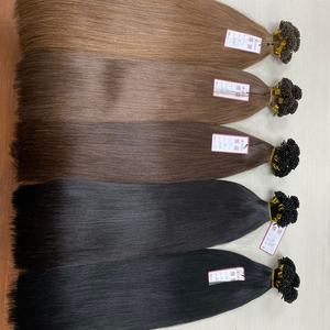 Toptan hazır gemi vietnamca ham Keratin İpucu Remy saç ekleme 100% insan saçı UPS FedEx DHL nakliye seçenekleri - Product Image 1
