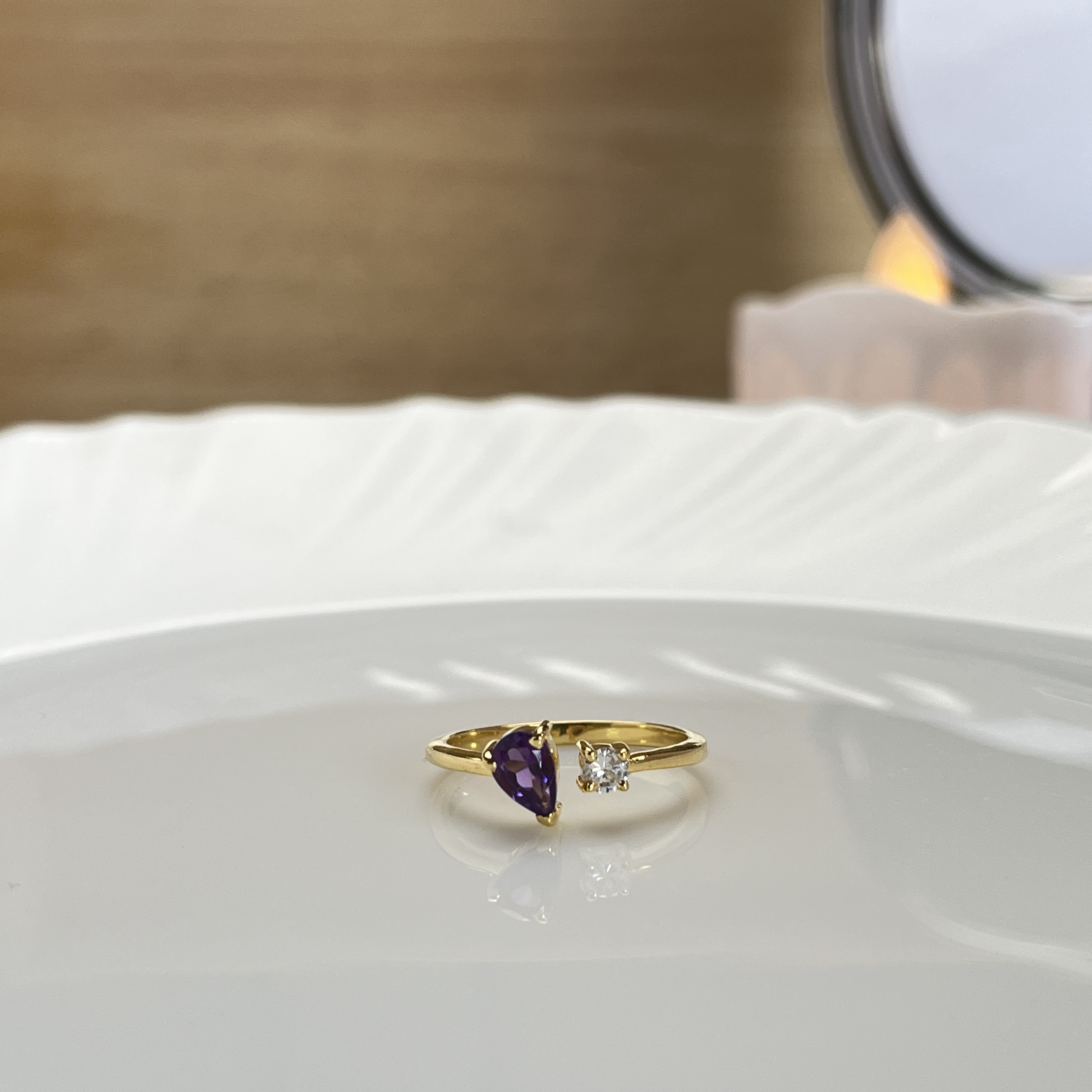 GOLD, ROSE GOLD AND WHITE RHODIUM