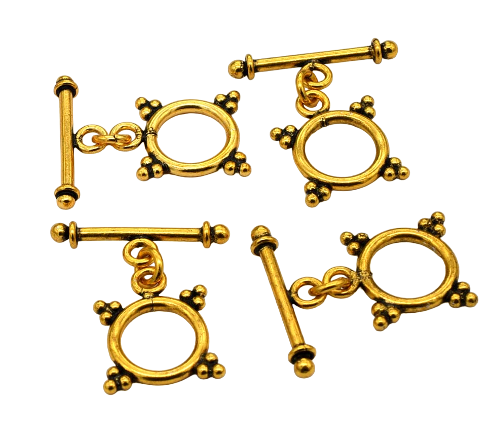 Oxidized Gold Plated