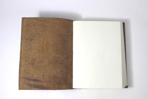 Office Custom Vintage Journals Leder Softcover Handgemachte recycelte Baumwolle Papier Baum geprägt Cover Journal Notizbuch - Product Image 3