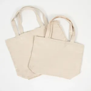 Custom Printed Logo <strong>Cotton</strong> Tote <strong>Bags</strong> with Drawstring Sealing Handle Direct From <strong>Manufacturer</strong> for Shopping &amp; Grocery Use Gift - Product Image 3